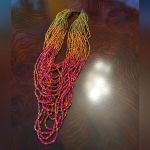 Multicolor Beaded Necklace